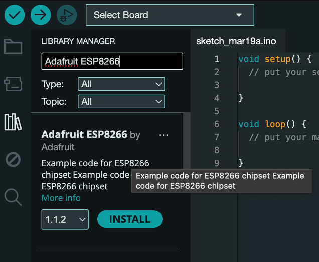 Подключение и настройка ESP8266 к Arduino IDE image.